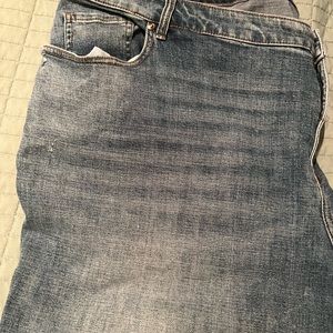TWO PAIRS of Lane Bryant size 24 Crop Jeans-